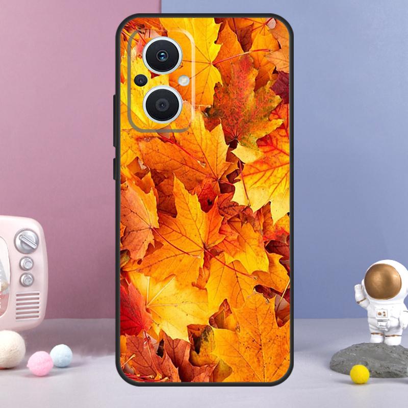 Autumn Leaves Funda For OPPO Reno 13 F 11F 12F 14F 10 11 12 14 Pro 7 8 Lite OPPO Find X6 X5 X8 X9 Pro Case