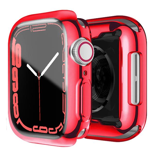 Screen Protector For Apple Watch 49mm 46mm 44mm 45mm 41mm 40mm 38 42mm Full TPU Bumper Cover iWatch Series Ultra 10 9 8 7 SE 6 5