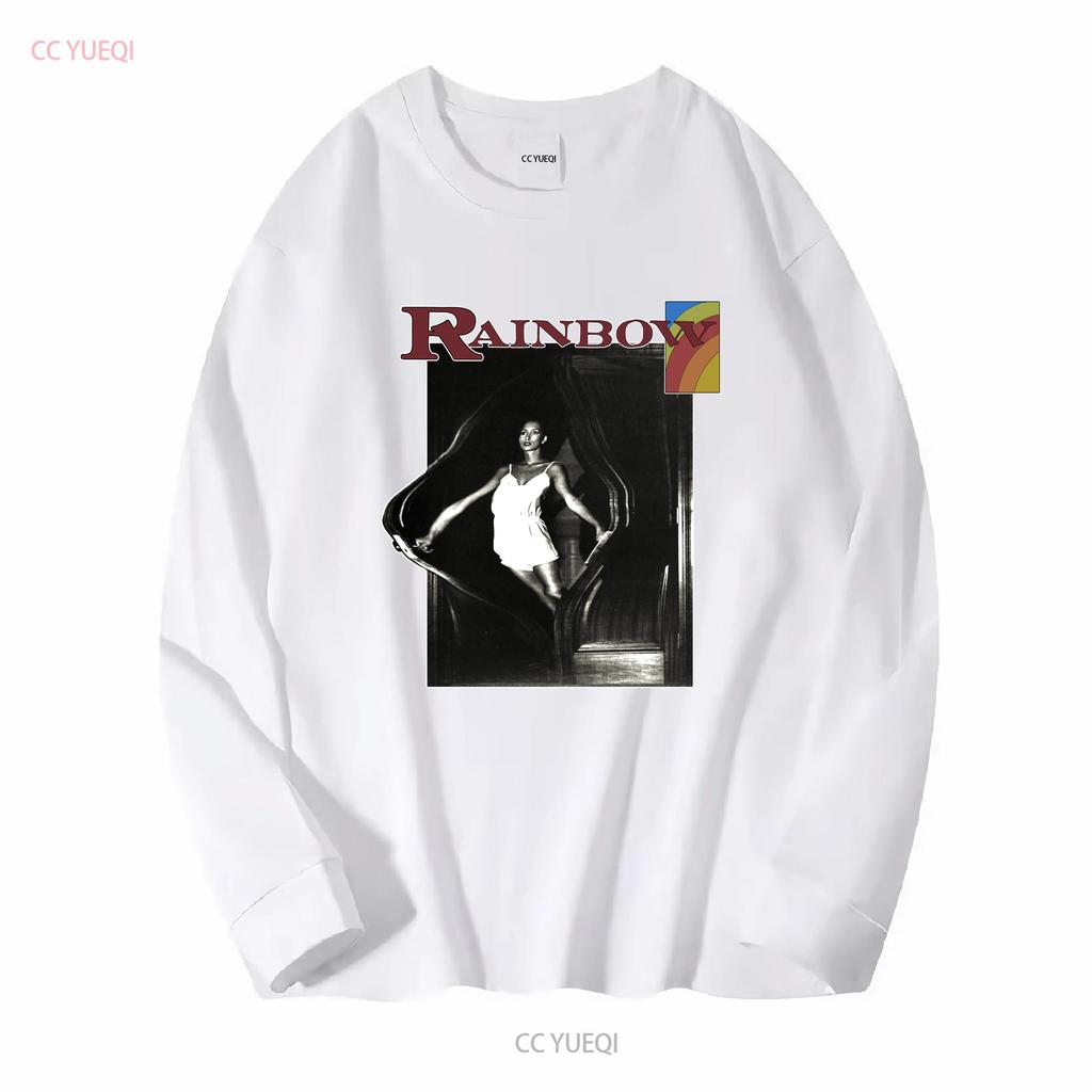 VINTAGE 80s 1983 RAINBOW ROCK METAL TOUR CONCERT T SHIRT DIO RITCHIE BLACKMORE long or short sleeves vintage Washed graphic