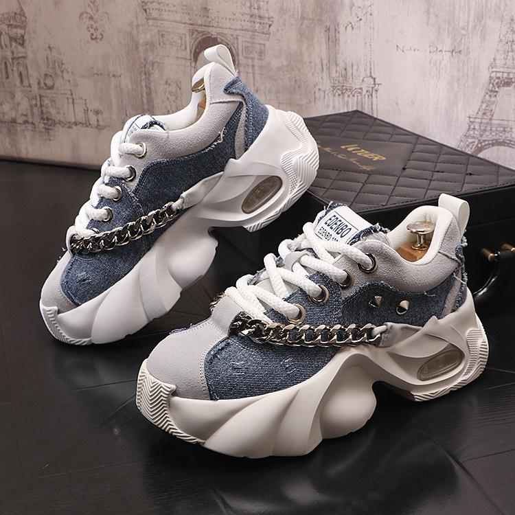 

Мужские высокие уличные кроссовки с дизайном в стиле ретро-баскетбола 38