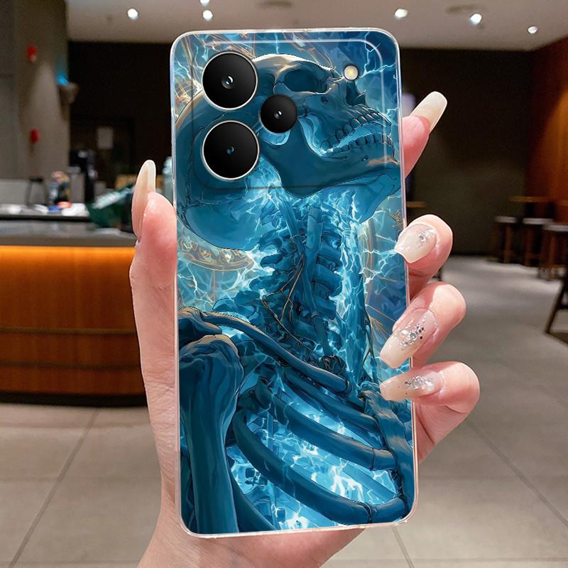 Phone Casing For Realme P4 Pro 5G Back Cover Luxury Dragon Cute Cool Boys Girls Flowers Patterns Transparent Soft Silicone Case
