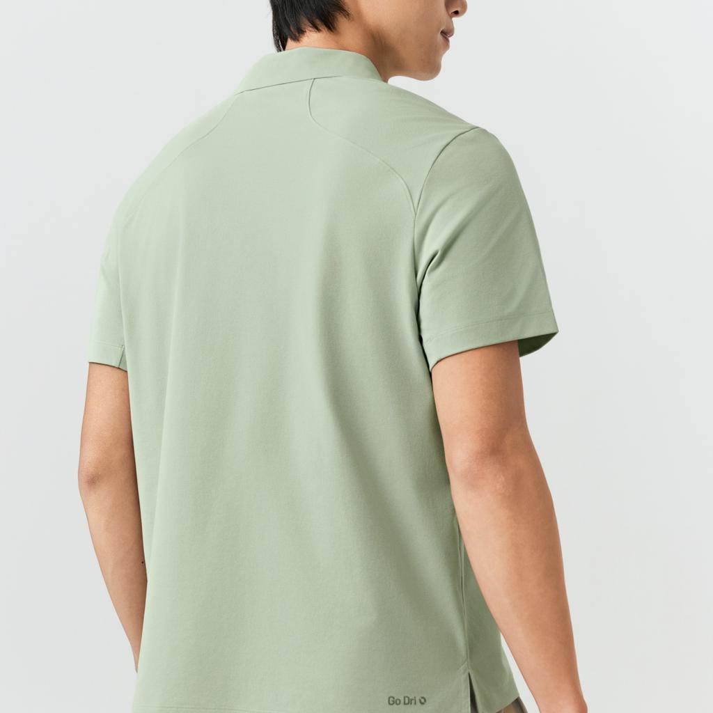 Skechers Moisture Wicking Quick Dry Knitted Polo Shirt Men tops P226M183-04PY