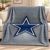 Dallas Cowboys blanket Flannel Blanket Soft Cozy Plush Throw for Sofa Bed Lightweight Home Decoration Outdoor camping