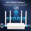 AC1200M WiFi Router - High - Speed, Dual - Band 5G, Smart WiFi, Gigabit Ethernet, European Plug