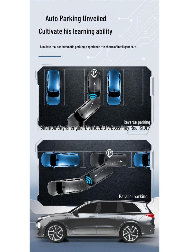 Ideal L9 Remote Control Car: Children's 2.4G Large Electric Toy with Sound and Light Effects