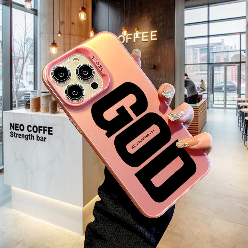 GOD Jesus Phone Case For IPhone 17 17e 16e 16 15 14 Pro Max 13 12 11 Air Protective Cover Hard PC Sturdy Coque Cover