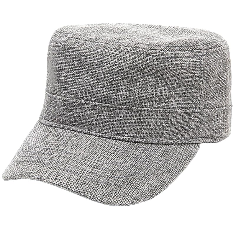 

[Spargel] men s work cap hemp style mesh cap Large size (up to 65cm) ultraviolet light prevention UV cut spring summer autumn (Gray, L)