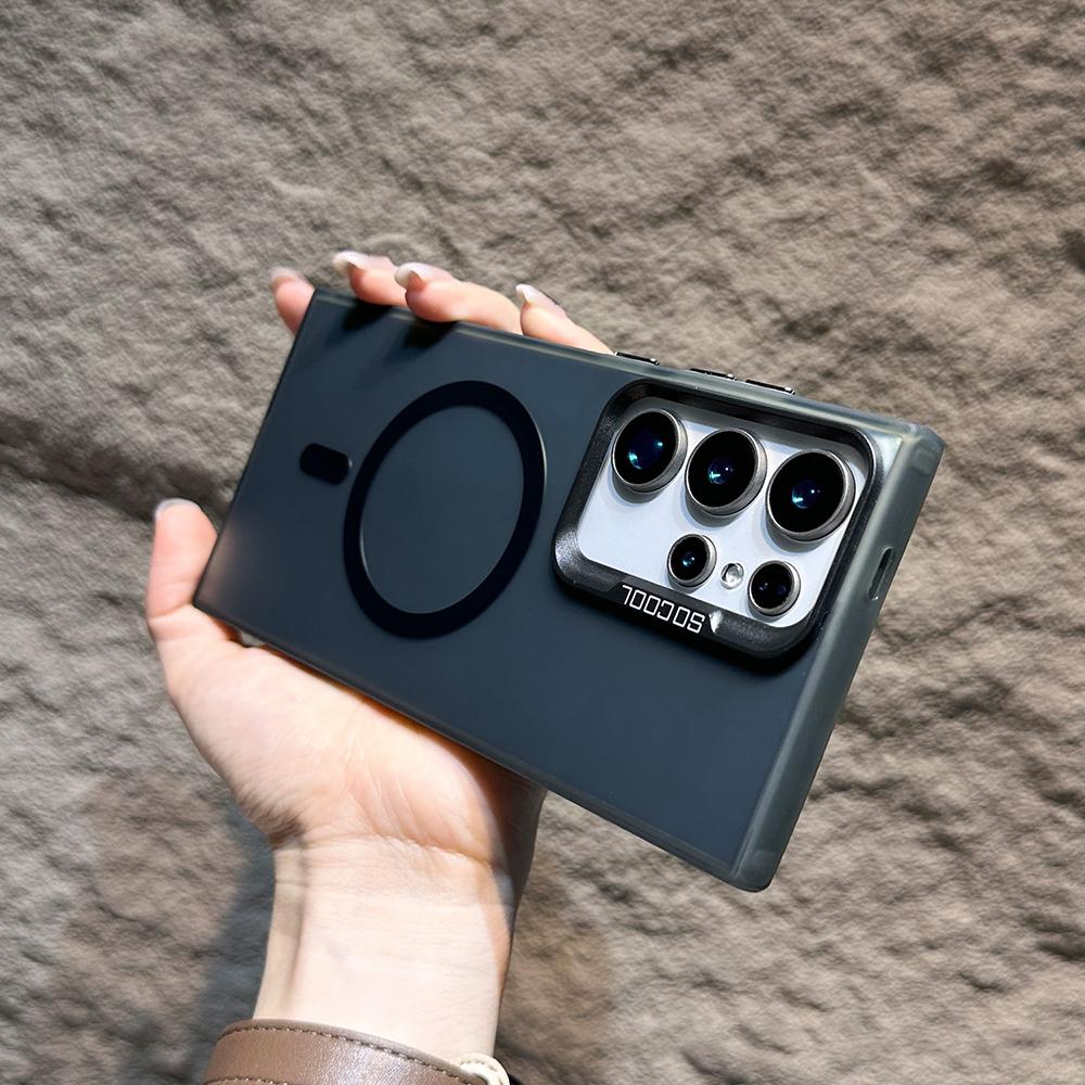 

Матовый цветной серебристый магнитный чехол для телефона iPhone 11 12 13 14 15 16 Samsung S20FE S21 S22 S23 S24 S25 TPU мягкий силиконовый противоударный жесткий чехол Samsung S21 Ultra 5G чёрный