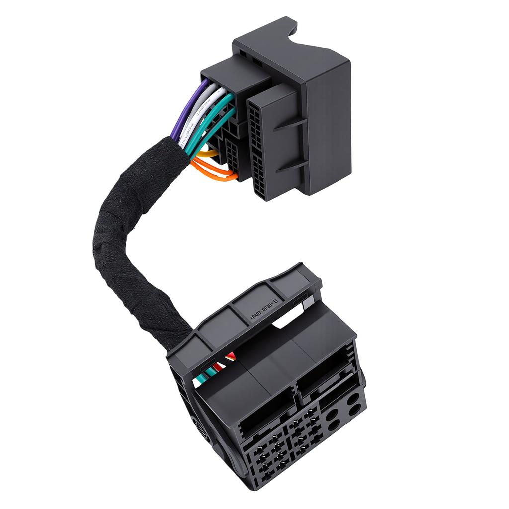 MQB to PQ Adapter Wiring Harness Plug and Play Car Radio Wire Harness Replacement for MK1 2016 2018 RCD330 Radio