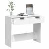 Vidaxl Stolik Konsolowy, Biały, 90X36X75 Cm, Materiał Drewnopochodny