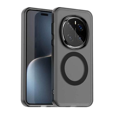 Dėklas Honor Magic 7 Pro Magic7 Lite X9C prabangus šarvuotas odos pojūčio magnetinis galinis dangtelis Honor Magic 7Pro saldainių spalvos Funda