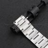 Luxury Solid Stainless Steel Watch Bracelet with Curved End 18mm 20mm 22mm Double Press Folding Buckle Watch Strap Accessories