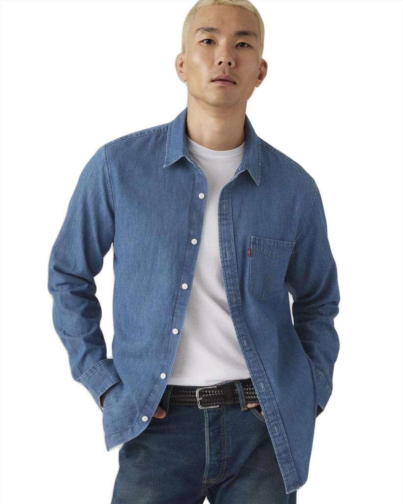 Levi's CLASSIC ONE POCKET STANDARD SHIRT long sleeve men's 85748-0356 US L