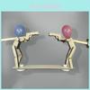 Manual Assembly Wooden Shooting Puppets Balloon Game Children Toys Set For Home And Party Play