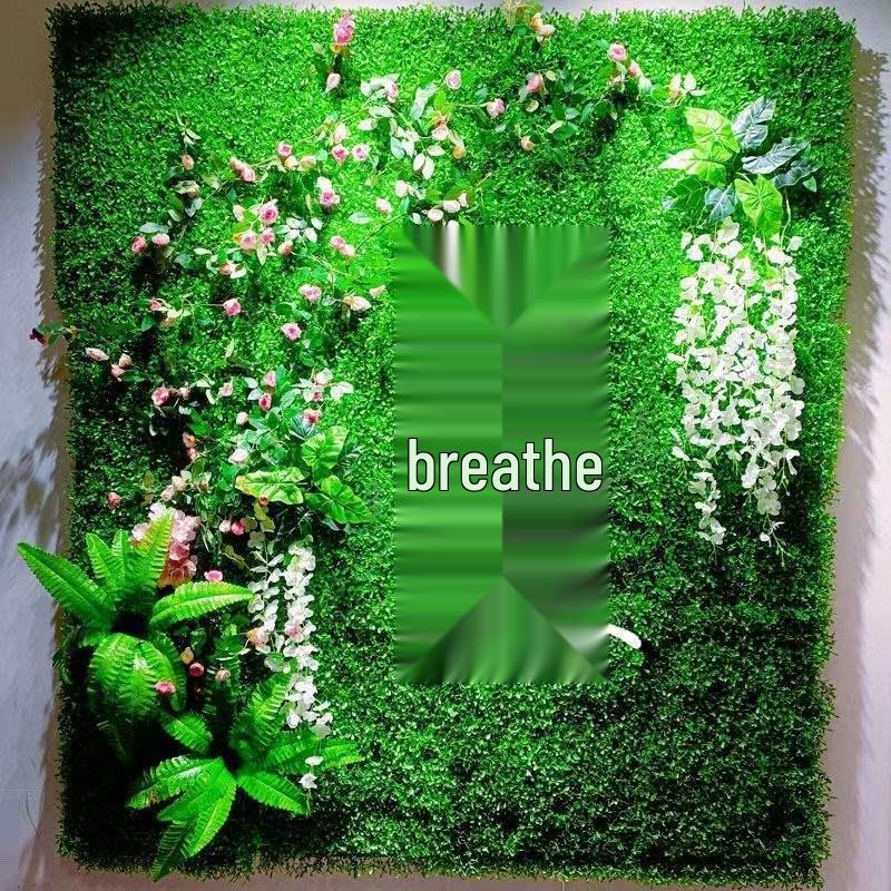 Artificial Green Wall with Roses for Indoor/Outdoor Decor