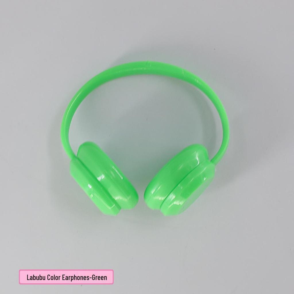 Labubu Macaron Headset Figurine Earphone Accessories & Dress-Up Photo Props