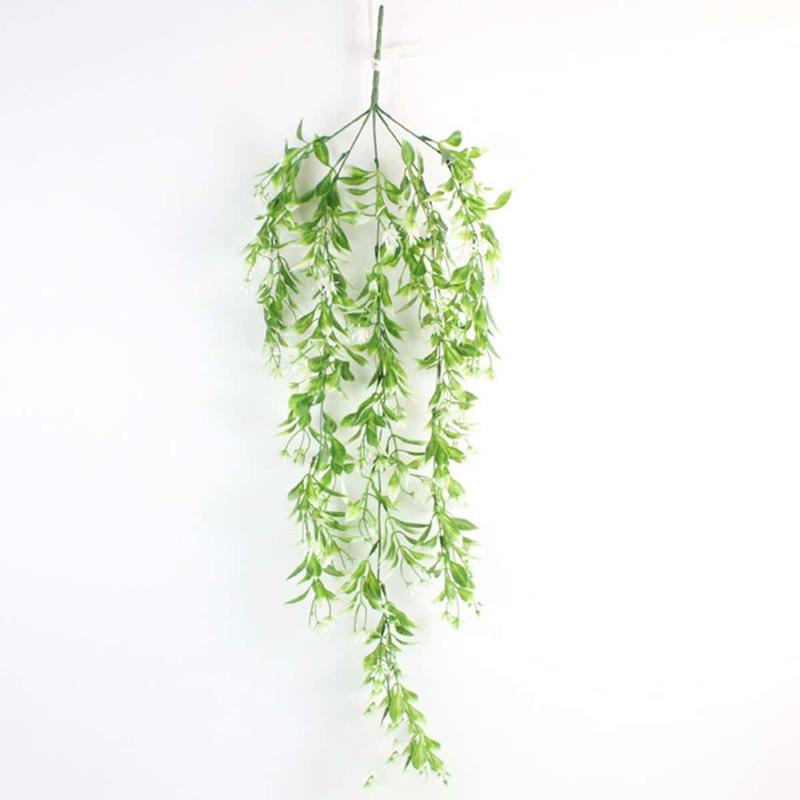 3Pcs Artificial Ivy Leaf Vine Green Fake Plant Wall Hanging Home Garden Bathroom Wedding Decor DIY Christmas Decorations Accessories