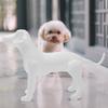 Hund Stehendes Modell Hund Schaufensterpuppe Aufblasbares Hundemodell für Kleidungsausstellung Bühnenrequisite