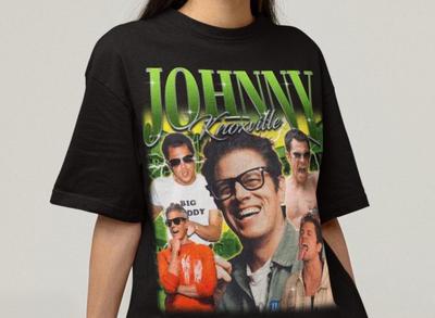 Maglietta Unisex Johnny Knoxville - Maglietta Comico, Stuntman Americano, Maglietta Jackass