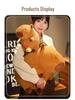 Large Capybara Plush Doll Pillow - Cute Gift for Girls' Sleep