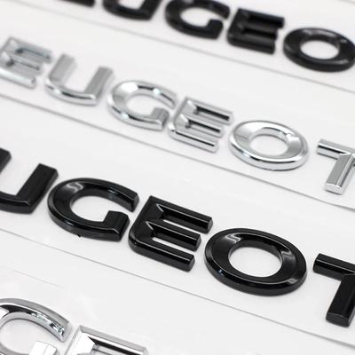 Adesivo per Auto 2025 Caldo 1 Pezzo Portellone Posteriore Auto Emblema 3D Lettera PEUGEOT Adesivo Accessori Per Peugeot 206 307 308 3008 207 208 407 4