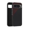 Luksusowe Biznesowe Etui Kevlarowe z Włókna Węglowego Cienkie Etui Dla Google Pixel 10 9 Pro XL Magnetyczne Ładowanie Gładkie w Dotyku Odporne na Wstrząsy Pokrowiec Ochronny