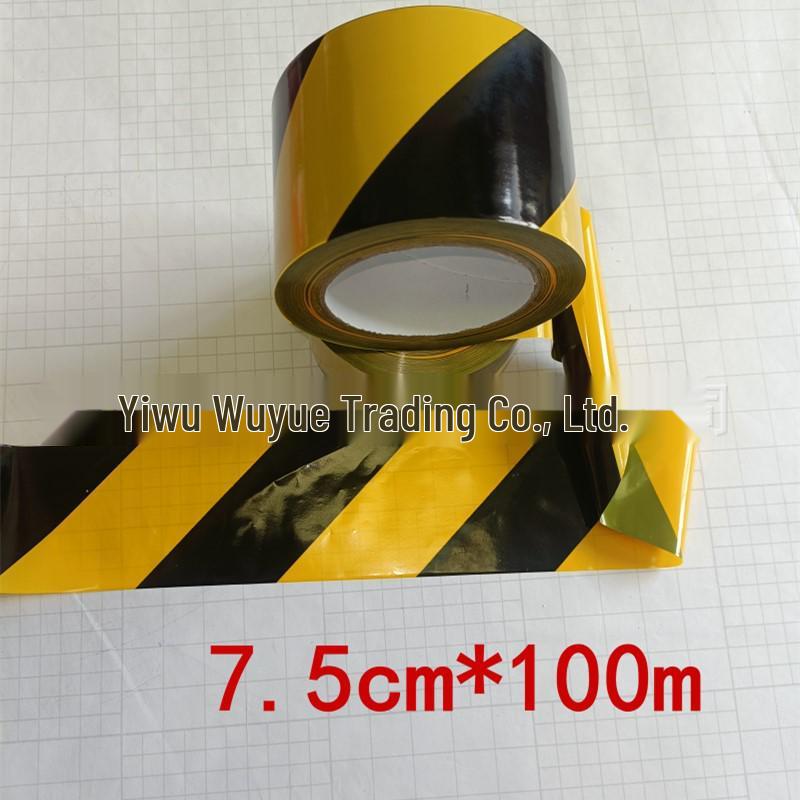 Caution Halloween Decorative Warning Tape - No Glue, Disposable Barrier