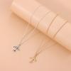 Men's romance, European and American creative necklace one direction alloy aircraft necklace