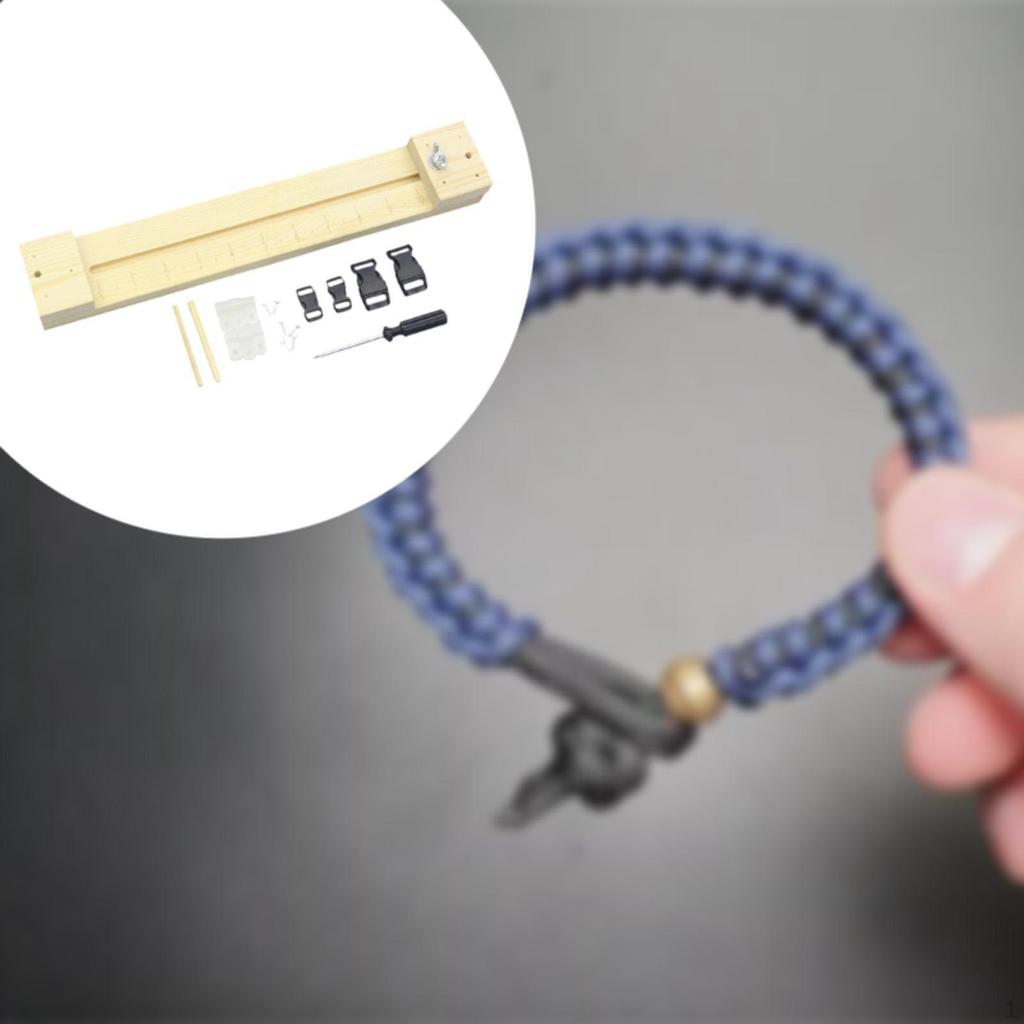 Paracord Bracelet Making Kit, Weaving Tool Kit