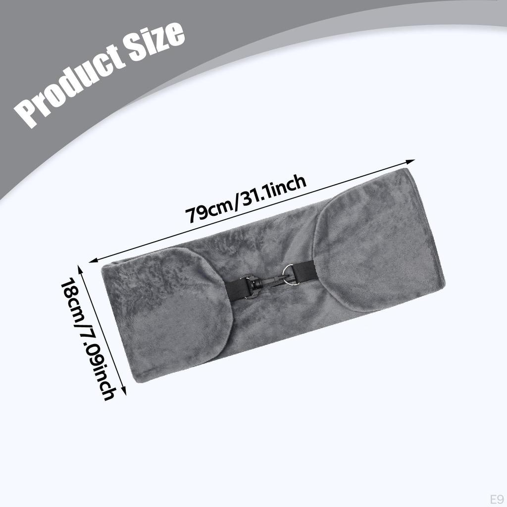 Stuffable Travel Pillow for Extra Luggage Fillable with Clothes Accessories Storage Bag, Carry on