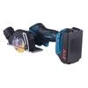 Cordless Circular Saw, 3 Inch Handheld Angle Grinder Kit, Rechargeable Cut Off Tool for Cutting