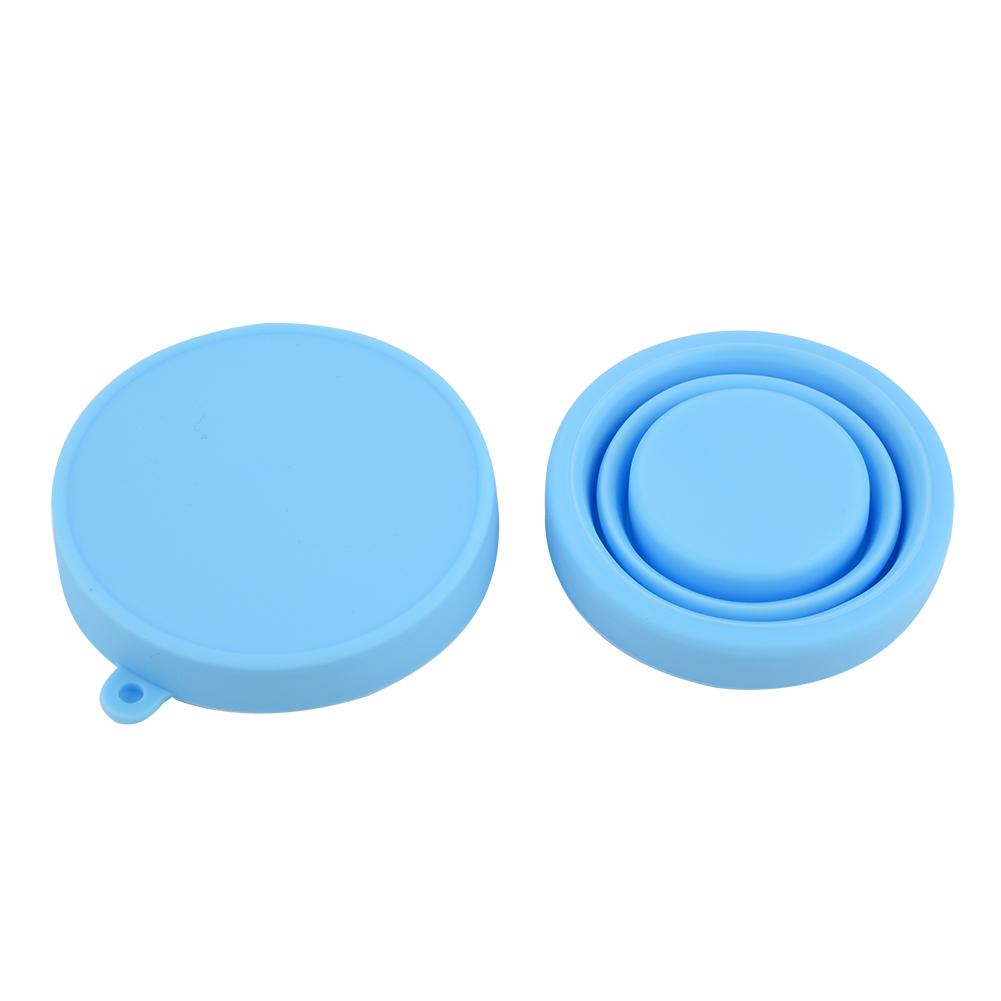 

Силиконовый телескопический складной стакан для питья, для путешествий, кемпинга, для отдыха на природе, желтый синий