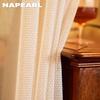 1PC NAPEARL Modern White Scratch-Resistant Tulle Sheer Curtain Upgrade Fabric Window Drapes For Living Room Home Decor