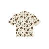Vans Classic Fashion Simple Versatile Short Sleeve Shirt Men shirts Off-White VN000NNEEFW