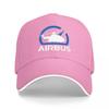 AIRBUS HELICOPTER LOGO BASEBALLOVÁ ČEPICE ČERNÁ S MODROBÍLOU VÝŠIVKOU KLASICKÝ STŘIH NASTAVITELNÁ ZADNÍ ČÁST PRO Unisex A ŽENY