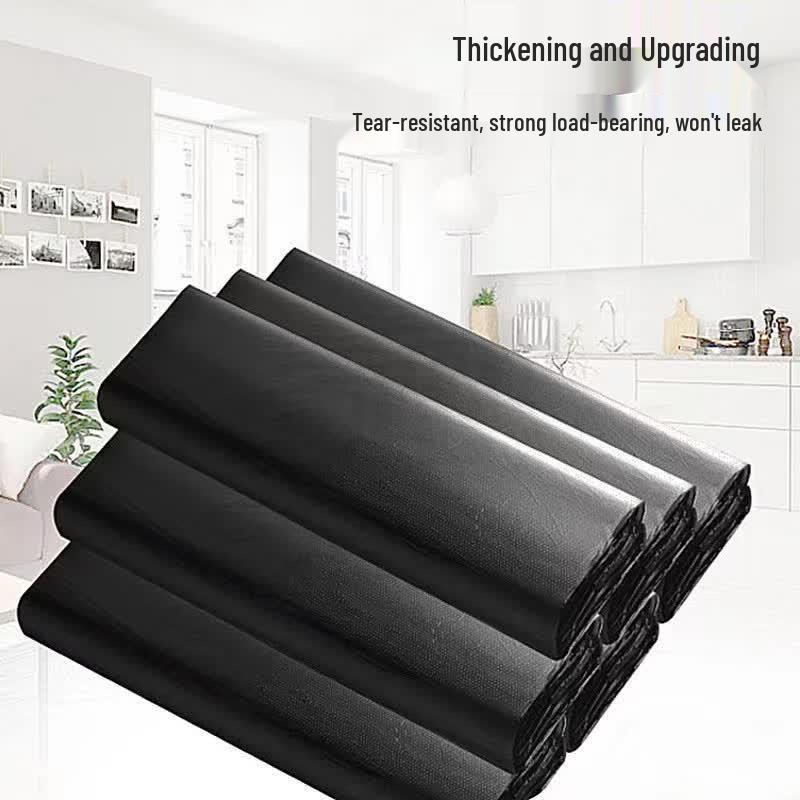 Weiyu Thickened Black Vest-Style Garbage Bags