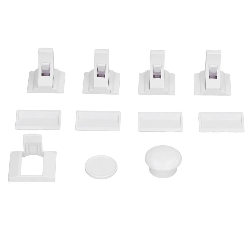 Magnetic Concealed Drawer Lock Multifunctional Child Safety Lock for Home Door Cabinet