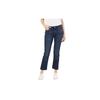 INKD Women's Straight Jeans (INKSS23WJN-013_Denim Divine_34), Mid Rise