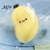 Banana Desk Toy Simulation Cartoon Squeeze Stretchy Slow Rebound Smiling TPR Fidget Portable Simulated Fruit Shape Sensory Anxiety Relief