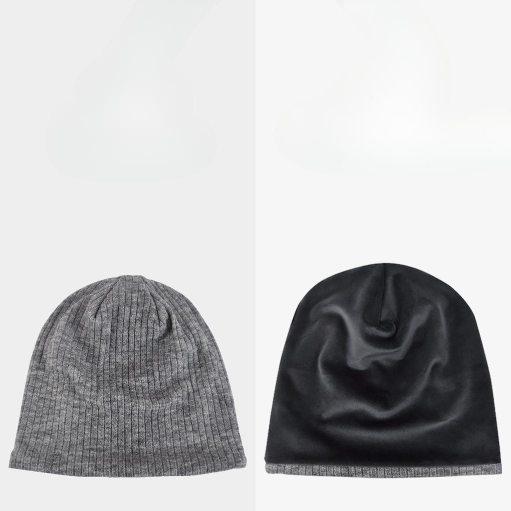 Solid Color Cotton Couple Headgear Stacking Hat