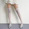 Ealstic Sexy Stockings For Women Black Line Print Stay Up Tights Thigh High Stockings Sexy Lingerie Nude Mesh Pantyhose Hosiery
