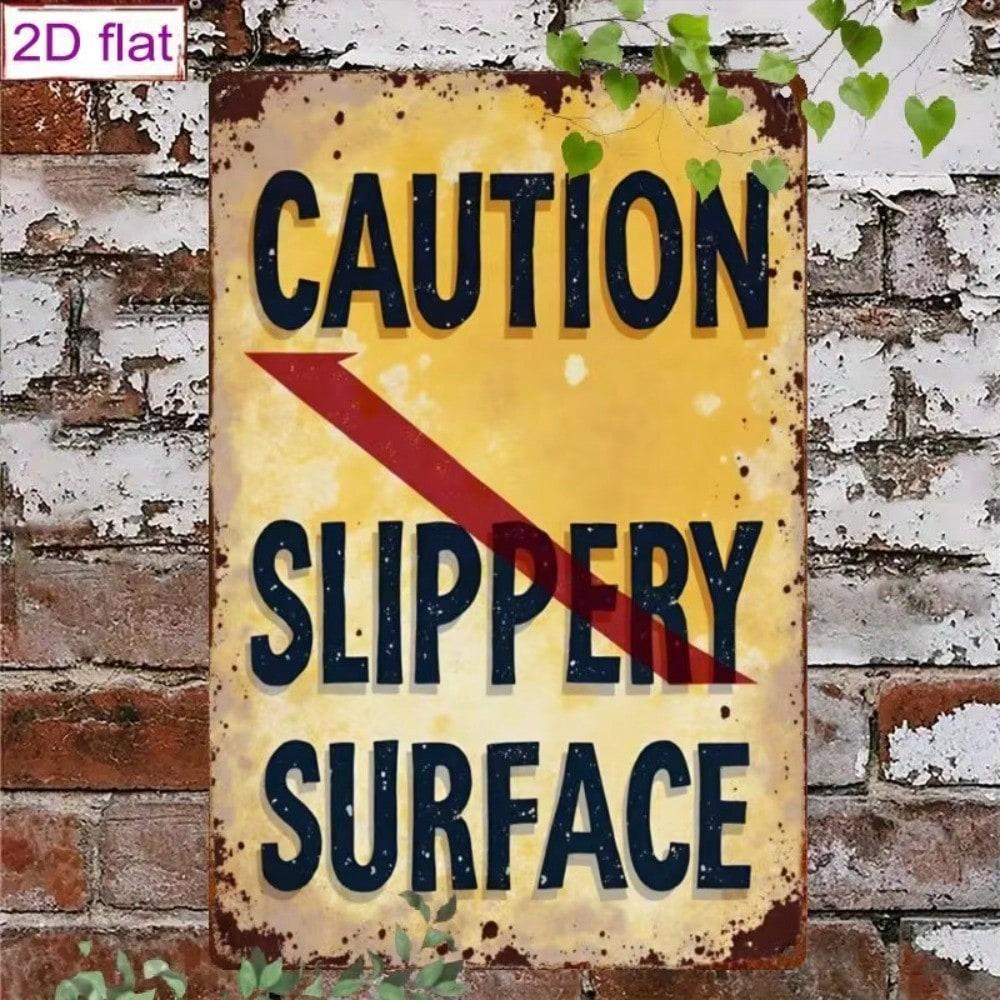 Vintage Metal Sign Swamp Rustic Wall Art Decor for Home Garage Bar Cafe 20x30cm