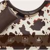 Cow Print Tote Bag With matching Purse,Women Large Capacity Wing Style Storage Versatile Work Commute Handbag, Shoulder Bag