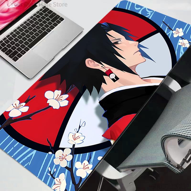 Mouse Pad Naruto Large PC Computer Gamer Kawaii Gaming Accessories Mousepad Keyboard Desk Mat Carpet Table Durable