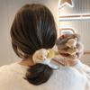 Girls Lovely Elastic Scrunchie Plush Bear Rubber Bands Hair Rope Hair Accessories Ponytail Holder