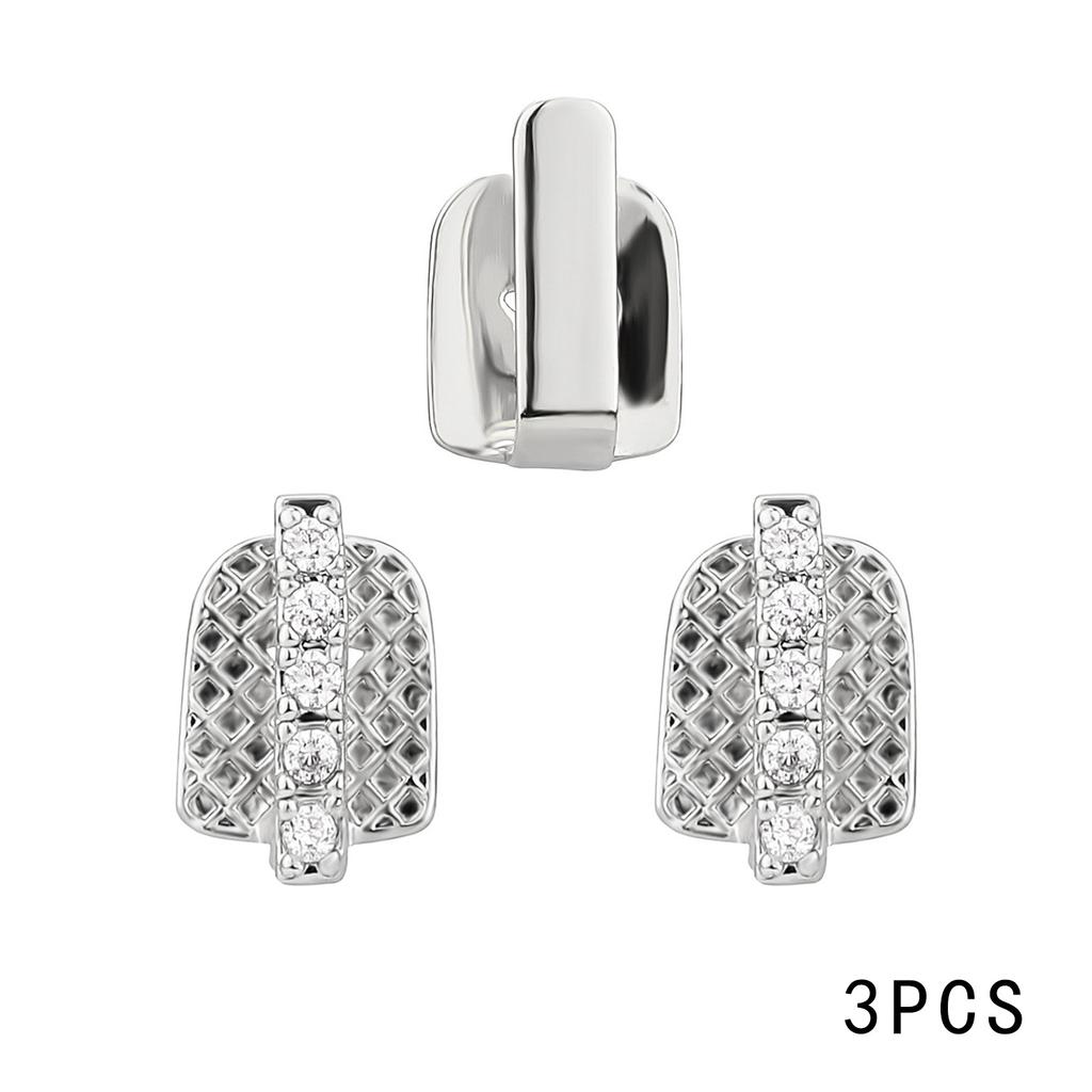 1pcs Teeth Hip-hop Punk Golden Braces, Simple and Fashionable Single Item Accessories