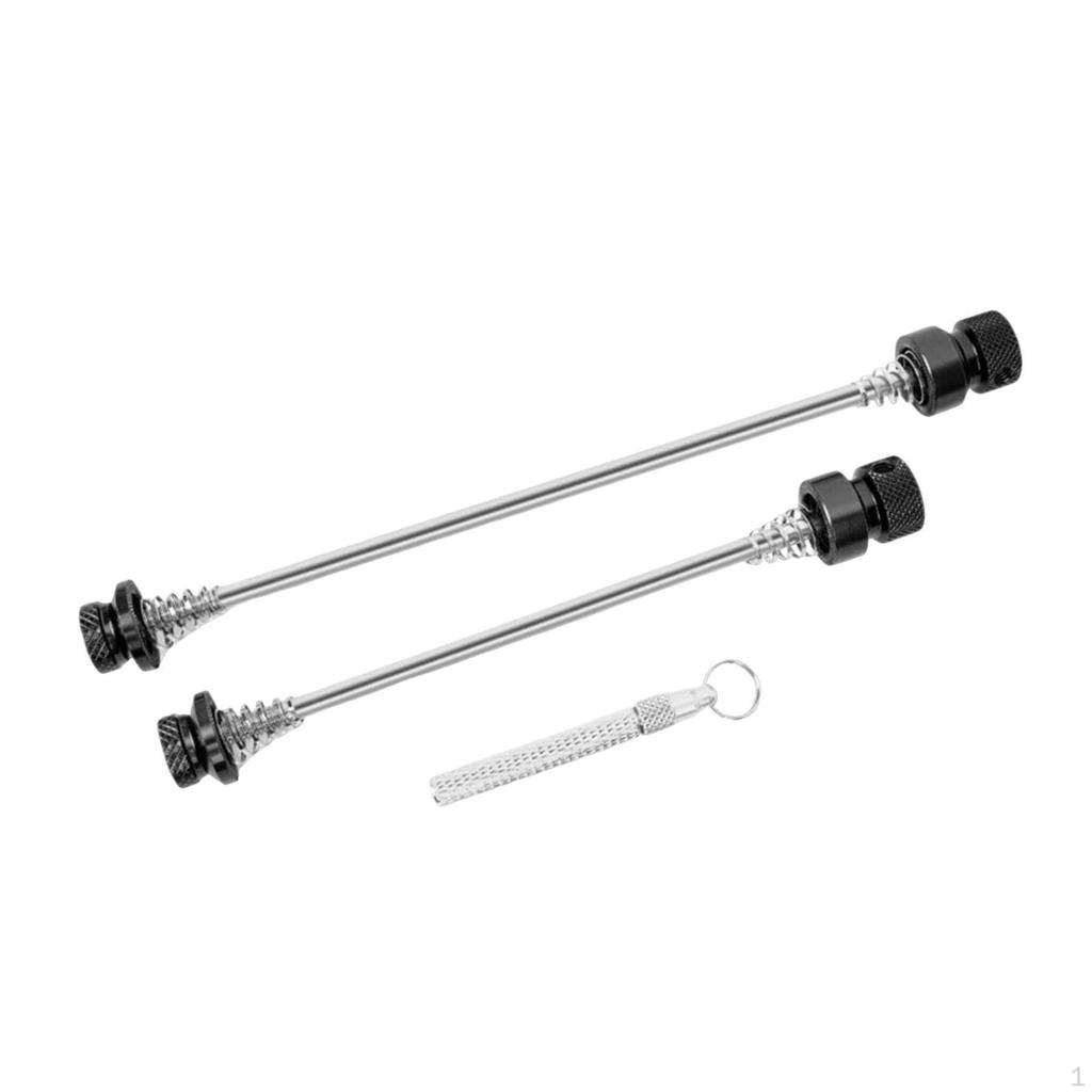 Bike Quick Release Skewer Axle Set Cycling Accessories Wheel Hub Clip Bolt Lever Replacement for