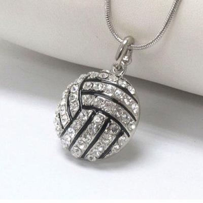 Volleyball Snake Chain Necklace