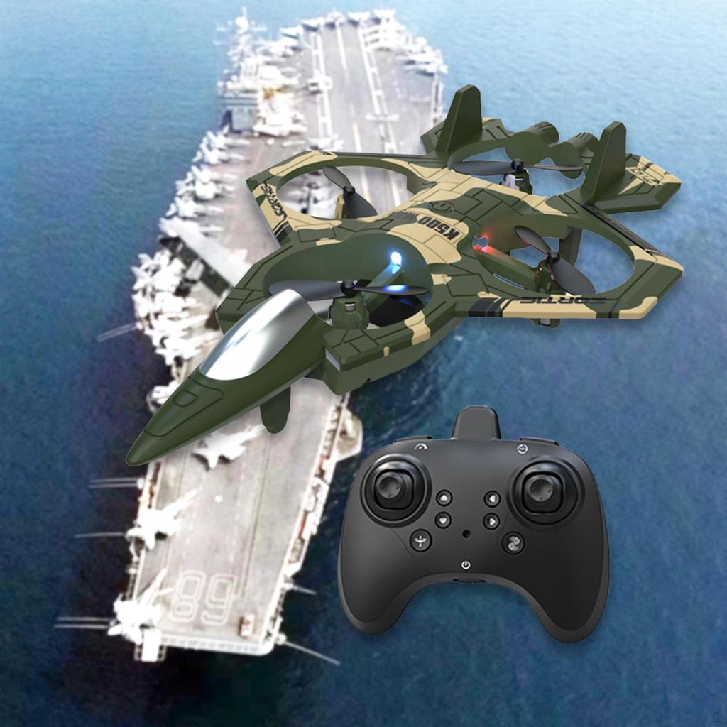 RC Plane Aircraft Portable Ready to Fly 360° Flip Fighter Toy Hobby Glider for Beginner, Boys,