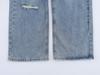 2025 Spring Women's Fashion Cotton Loose Ripped Straight Leg Jeans for a Slimming Look